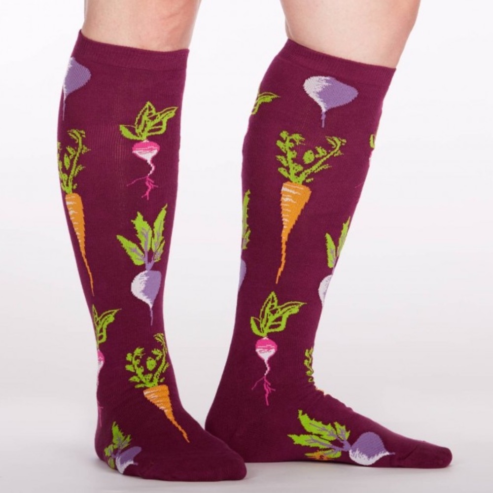 Sock It to Me Turnip the Beet Socks